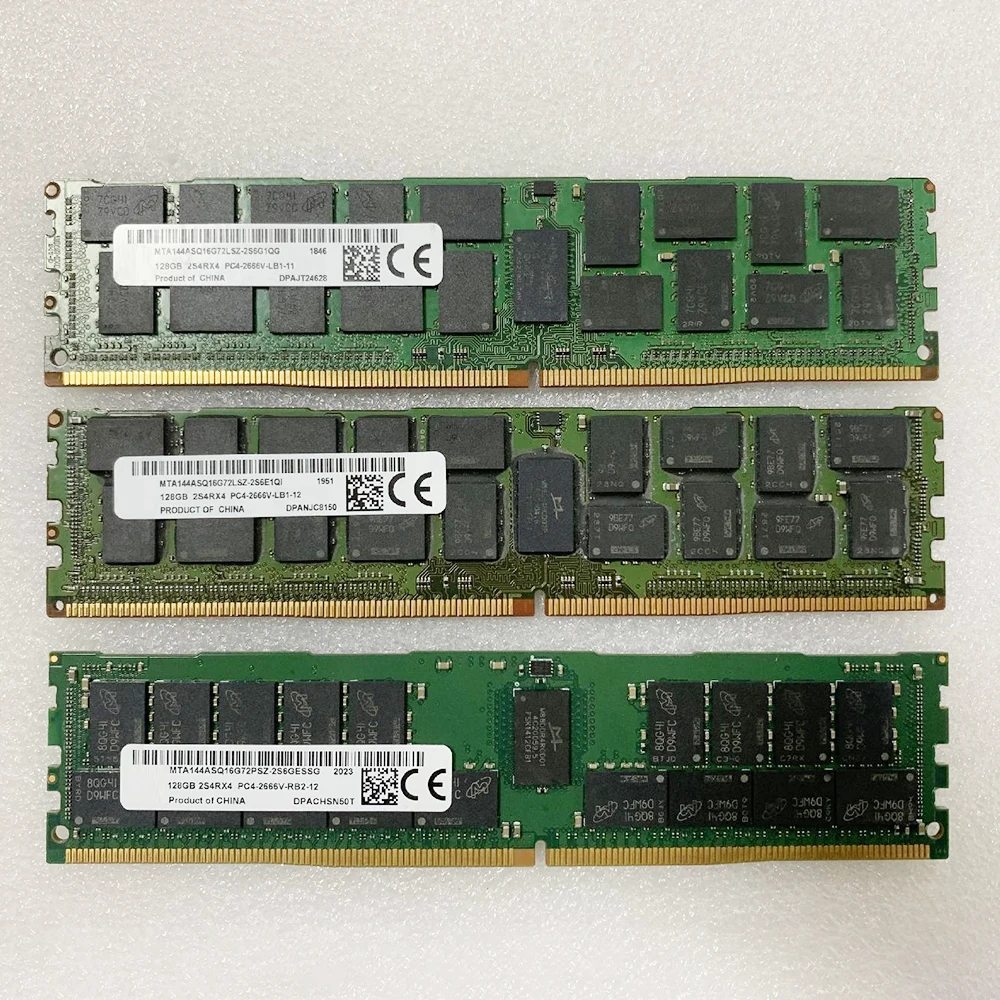 1Pcs 128GB 128G DDR4 2666MHz 2S4RX4 PC4-2666V 2666 ECC REG For MT Server Memory MTA144ASQ16G72LSZ 4 1Pcs 128GB 128G DDR4 2666MHz 2S4RX4 PC4-2666V 2666 ECC REG For MT Server Memory MTA144ASQ16G72LSZ - Image 2