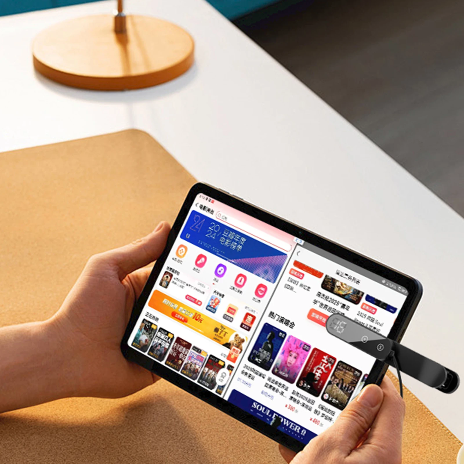 스크린 자동 클릭기 조절 가능한 속도 시뮬레이션된 손가락 클릭 자동 클릭기 즉시 클릭 아이폰 아이패드 앱 호환