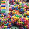100PCS Outdoor Sport Ball Colorful Soft Water Swim Pool Ocean Wave Ball Baby Eco-Friendly Stress Air Ball Tent Toys for Children 2