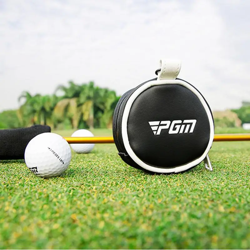 Golf Ball Bag Sack Mini Waterproof Golf Golf Ball Holder Pouch Portable Golf Tee Bag For Beginners And Golfers 3 Golf Balls And