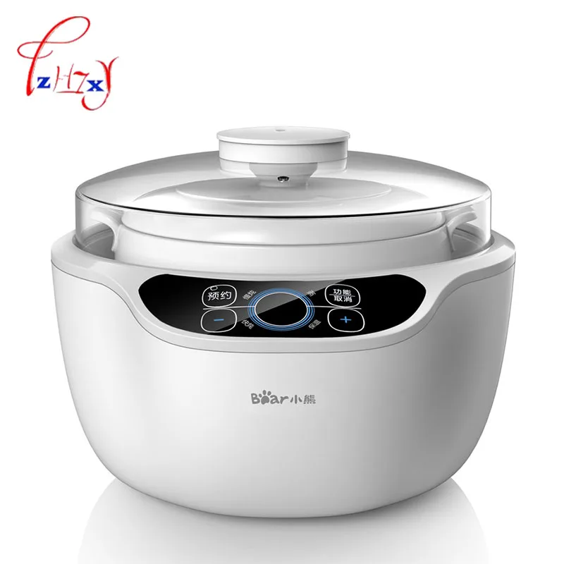 1.2L Automatic porridge pot Electric Cookers Slow Cooker 220V Mini Casserole Cooker Electric Stoves DDZ-A12A1 1pc