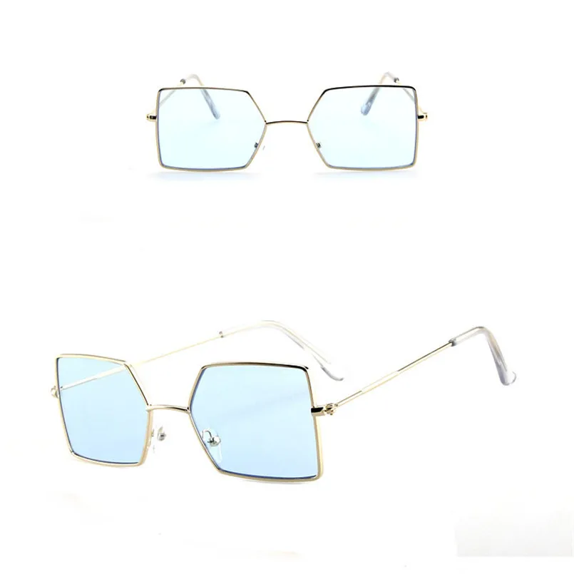 

FOENIXSONG Fashion Sunglasses for Women Men Square Frame UV400 Eyewear Cute Chic Glasses Gafas Lentes De Sol Para Hombre