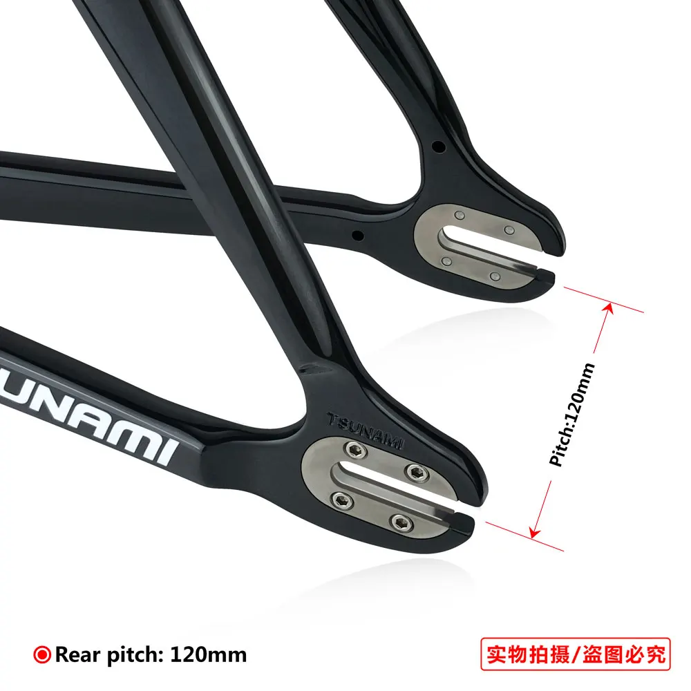 New TSUNAMI SNM200 Fixed Gear Bike Frameset 700C Aluminum Alloy