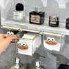Under Mirror Cabinet Drawer Organizer Transparent Simple Bathroom Cabinet Cotton Swabs Cosmetic Pull Out Shelf Storage Box 1