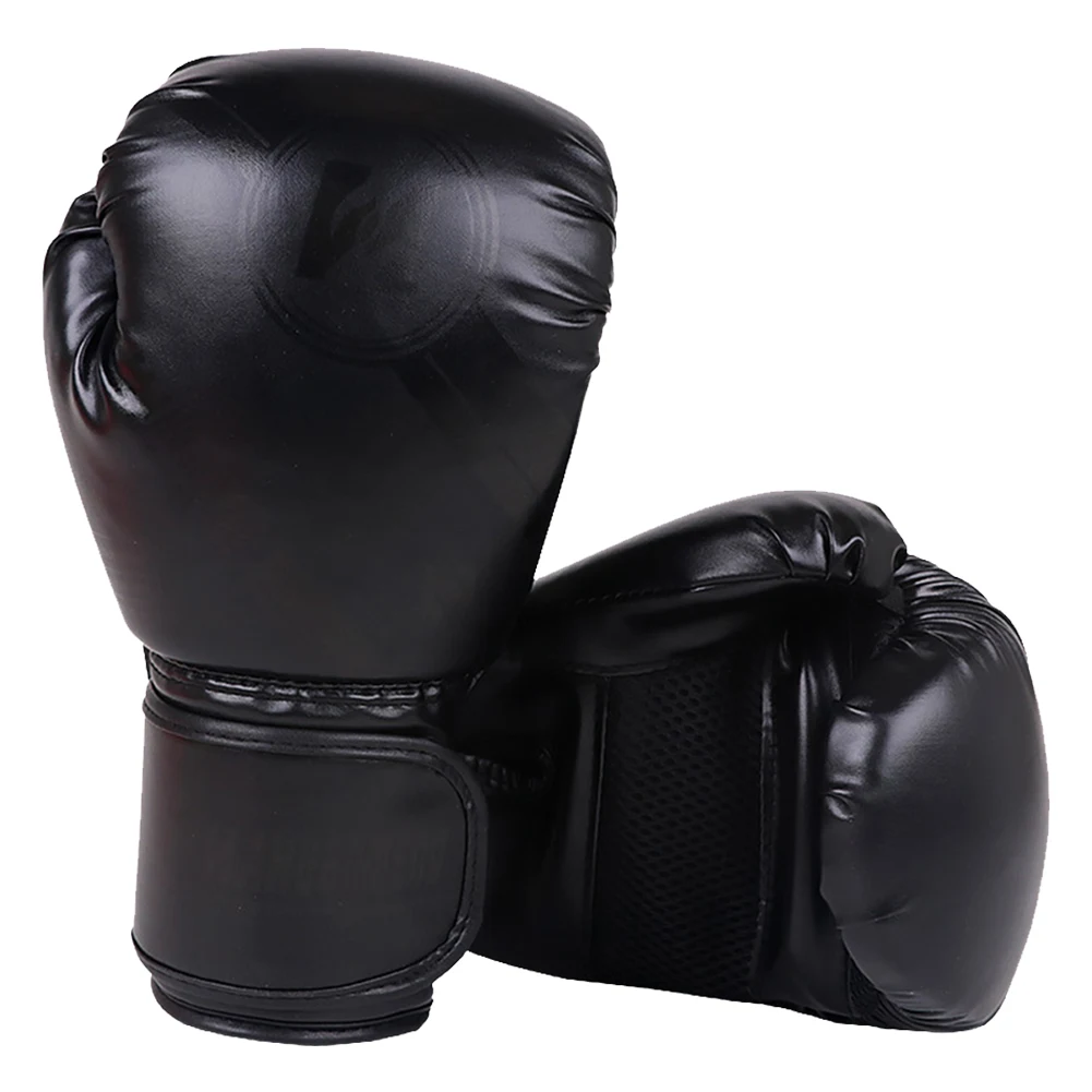 Boxing Gloves Boxing Training Gloves Breathable Training Sparring PU Leather Adjustable Punch Mitts for Kids Adults