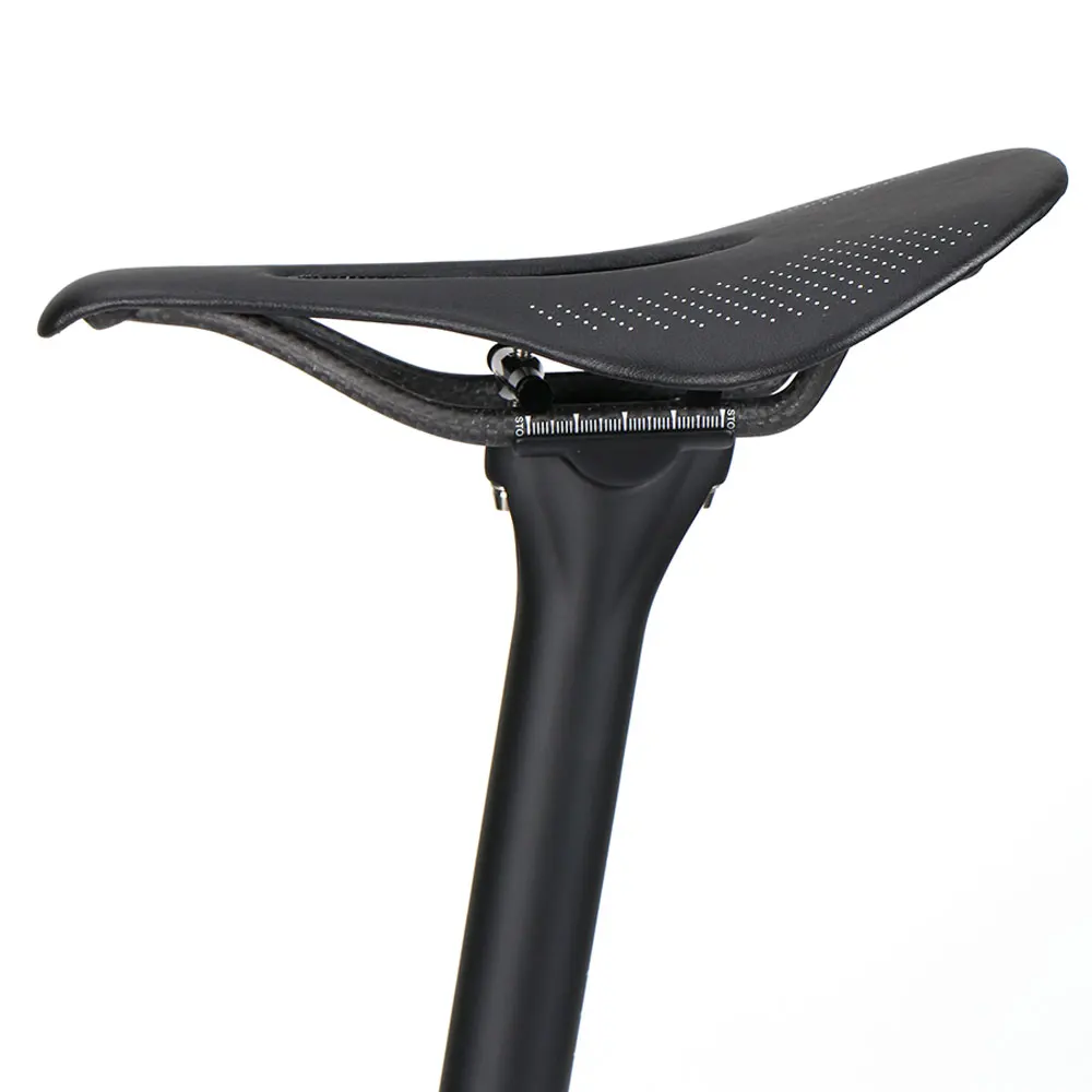 ELITAONE Hollow Seat Carbon Fiber Bike Saddle Lightweight Bicycle Front Seats for Road Mountain Bikes Fixed-Gear 
