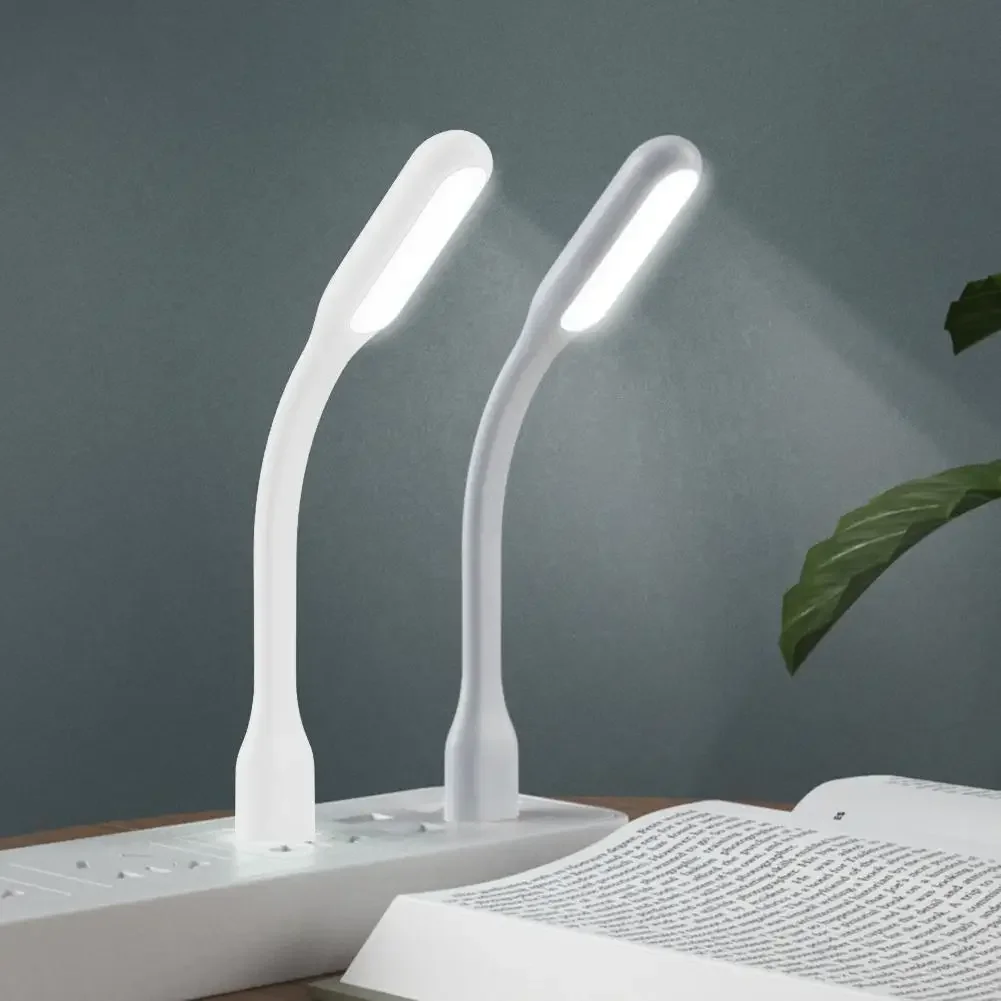 Led Light USB LED Book Light Flexible Portable Night Gooseneck Compatible For Power Bank Laptop Notebook