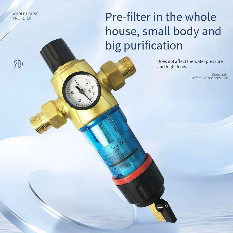 

3in 1 Pre-filter Water Filter For Kitchen Counter -rushing Tap Water Purifier Hydr Pressure Detection Not Drink