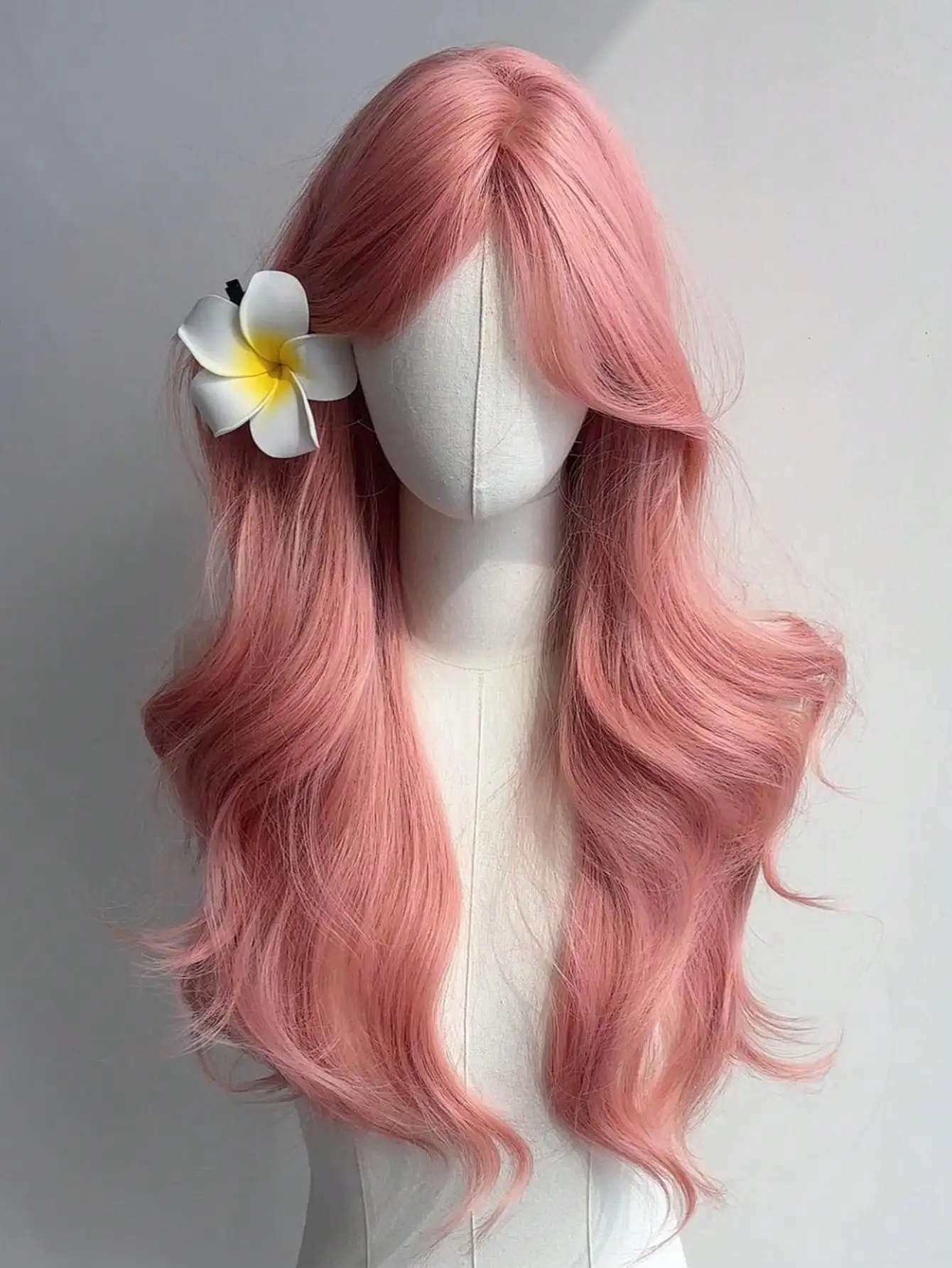 Copper Ginger Synthetic Wig for Women with Bangs