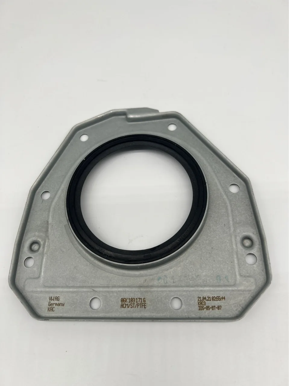 Genuine 06K103171G 06H103171 Rear Crankshaft Seal Flange For VW Passat CC Tiguan Audi Q3 Q5 A4 1.8T 2.0T 06K103171E