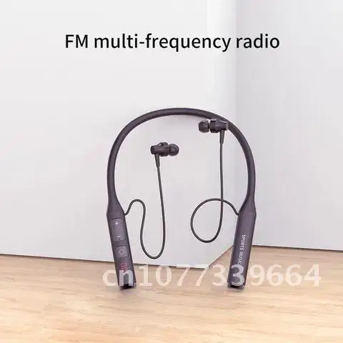 

Wireless Neckband Bluetooth5.0 Earphone TF Card MP3 Player V7 HIFI Stereo Headset Running Sports Waterproof Earbud For All Phone