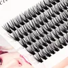 faux cils en vison 40D/20D/10D, extensions de cils, individuels, naturels, Volume russe