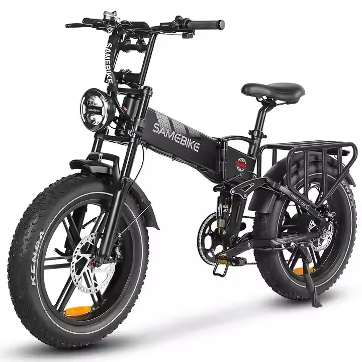 Ebike Hot RS-A02 model 1200W48V adult mountain electric bicycle 14AH battery 20-inch 2 tire folding electric bicycle all-terrain