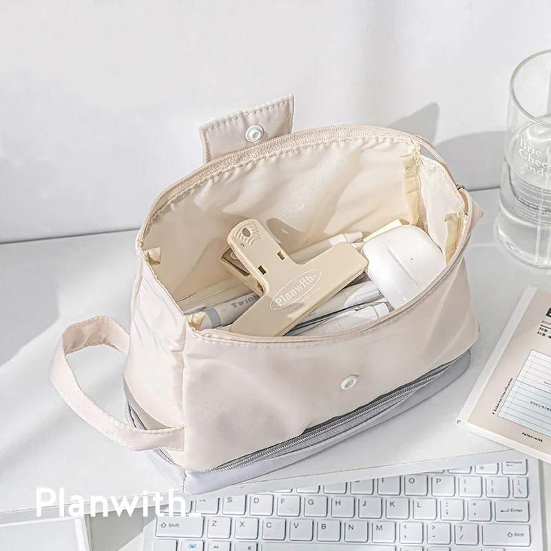 Kawaii Double Layer Pastel Aesthetic Pencil Case