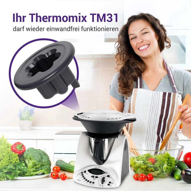 Accoppiamento per la sostituzione del motore per Thermomix TM31, pezzi di ricambio per robot da cucina per Thermomix TM31