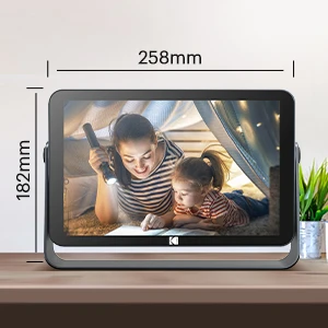 Description Picture 5 of item【1 Year Warranty】Kodak 10.1 Inch Digital Photo Frame Built-in Battery,1920*1200 FHD Touch Wide Picture Screen with 32GB Storage