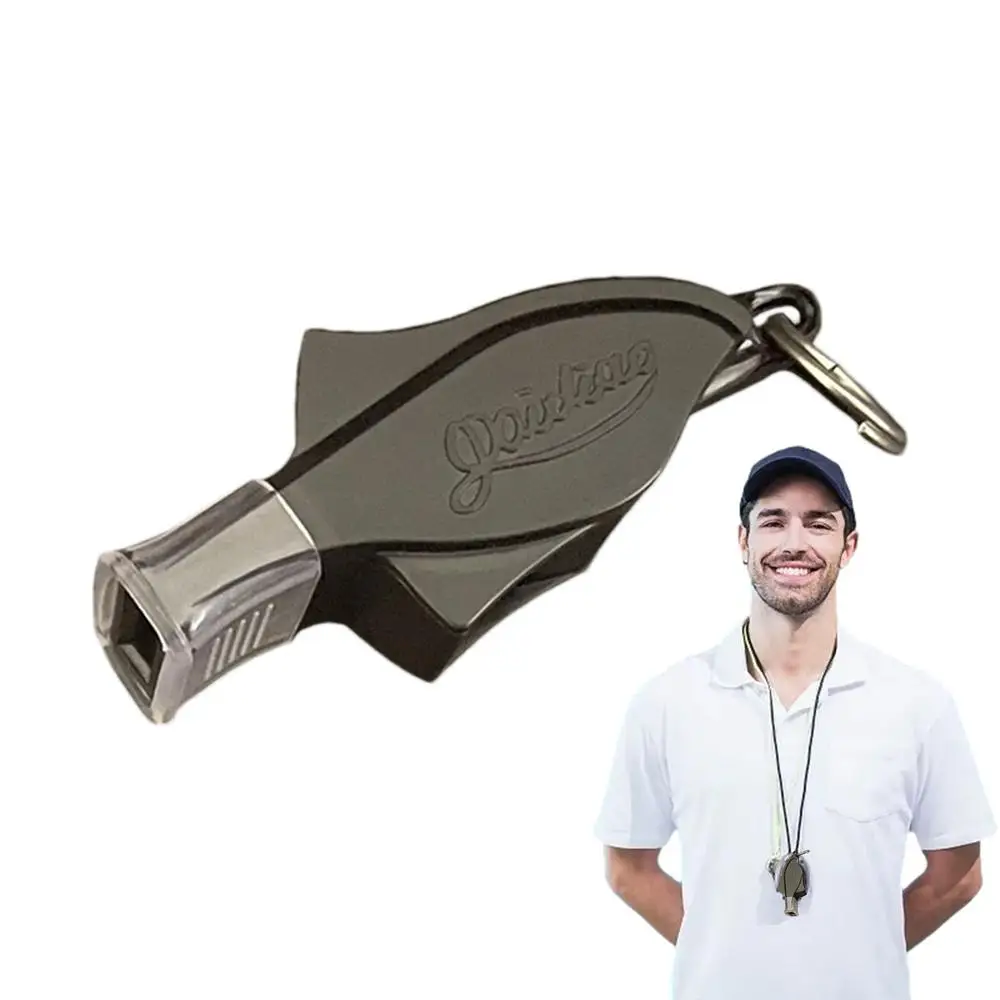 Description Picture 2 of itemProfessional Referee Whistle Plastic Sports Training Soccer Basketball Loud Whistle Training Supplies Outdoor Survival Tool #WO