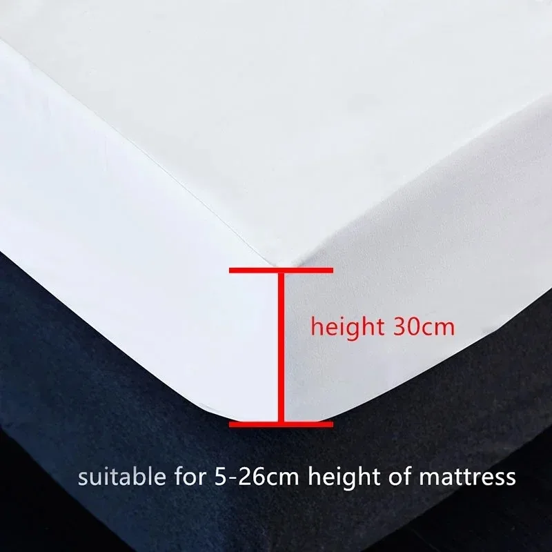 Custom Fitted Sheet with Picture, Personalized Photo Bed Sheet for Home Decor, Customized Bed Cover Deep Pocket (No Pillowcase) 3