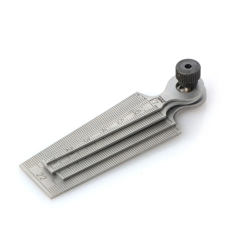 Stainless Steel Feeler Gauge Set Inch Metric Measurement Keadic 3-Piece ...