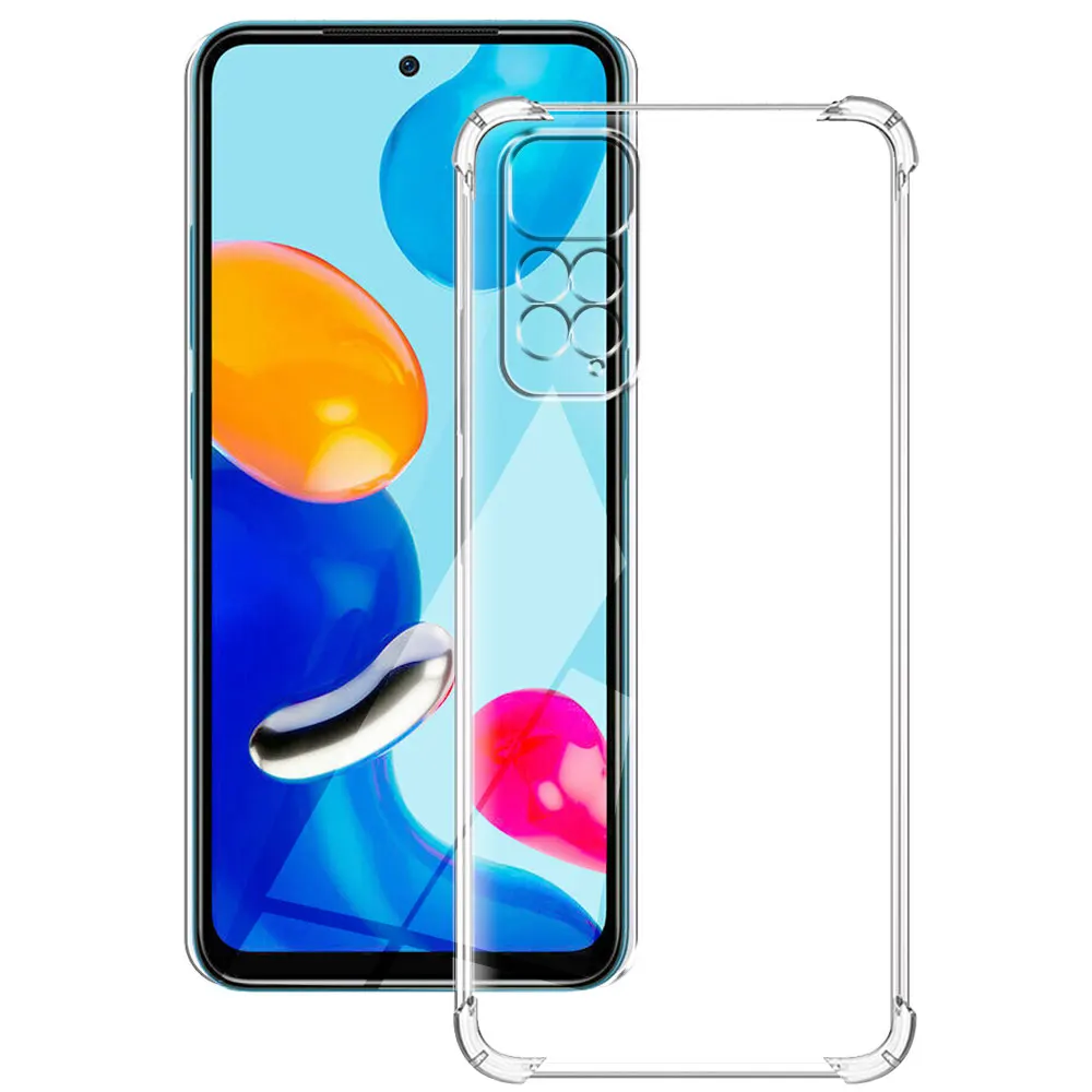 Per Xiaomi Redmi Note 11S 4G Custodia Morbida In Silicone Per Redmi Note 11 Custodia 4G Per Redmi Note 11 Paraurti Antiurto Trasparente Coque