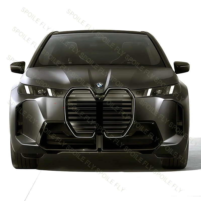 2022 BMW iX M60i M 스포츠 루미너스 LED 그릴 라이트 그릴 그리드 프레임 교체 고품질 PC 소재 글로스 블랙