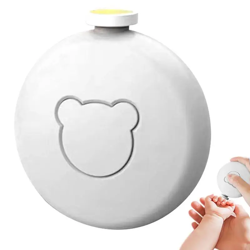 Electric Nail File Automatic Nail File Soft Abrasive Pad Toes Fingernails Care Trim Polish Safe For Infant Toddler