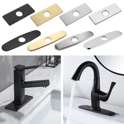 Plate Sink Base Faucet Deck Plate Bathroom Faucet Escutcheon Plate Faucet Plate Hole Cover Tap Cover Deck Plate