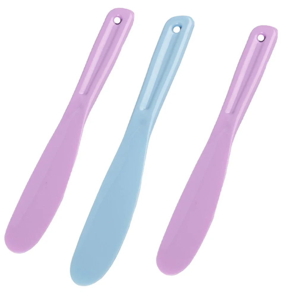 Plastic Spoon Facial Mask Stick Makeup Tools Mini Disposable Cosmetic Spatula Scoop Face Beauty DIY