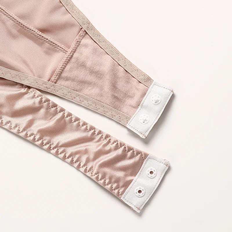 TECHOME Novo Bodysuit Europeu e Americano de Renda Sutiã e Calcinha Conjunto de Roupa Interior Feminina Calças T Sexy Seda Gelo V Profundo_voghion.com