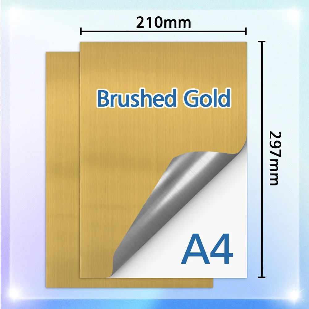 Cartoncino Adesivo Glitterato Oro - Mondo Fai Da Te - Foto 2