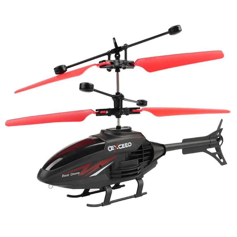 Two Channel Remote Control Suspension Helicopter with LED Light - Kids toys for boys Christmas gifts for boys and children toy 6