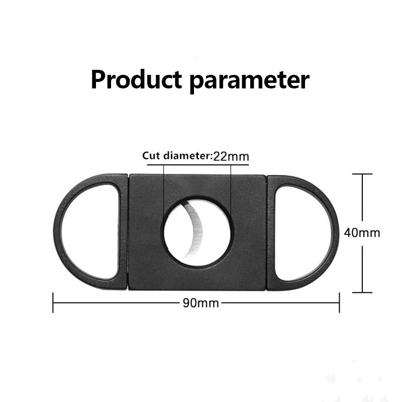 Cigar Cutter Brand Stainless Steel Metal Classic Cigar Cutter Scissors Travel Smoking Accessories Gifts cigar cutter cigar tools