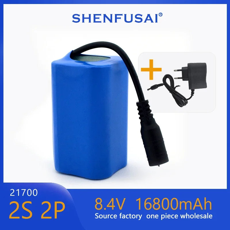 

21700 ForT188 T888 2011-5 Remote Control Fish Finder Fish Ear Ship Accessories RC Lamp Accessories 2S2P 7.4V 100%Real capacity