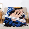 Haikyuu Fleece Blanket Large Luxury Blankets King Size Interior for Home Bed Throw Beach Towel Knitted Plaid Microfiber Bedding 1