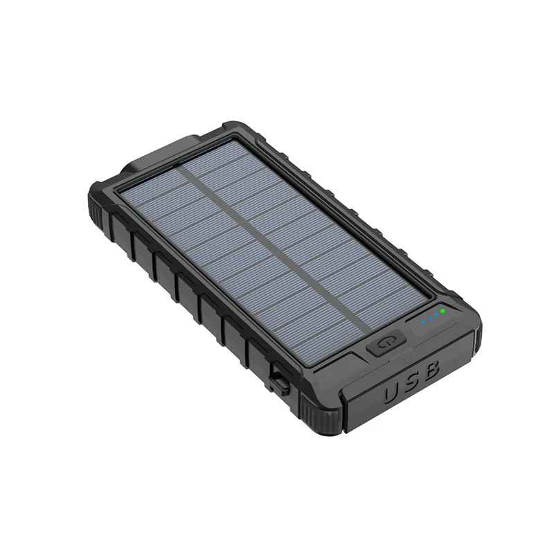 

2020 new military three-proof outdoor waterproof mobile phone mobile power solar charging treasure 20000 mAh