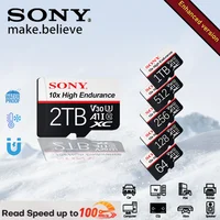 SONY Memory Card 2tb 1tb 512gb 256gb 128gb 64gb Micro SD Card C10 Ultra A2 HC/SDXC 100MB/s UHS-I Flash  for Cameras Dash Cam