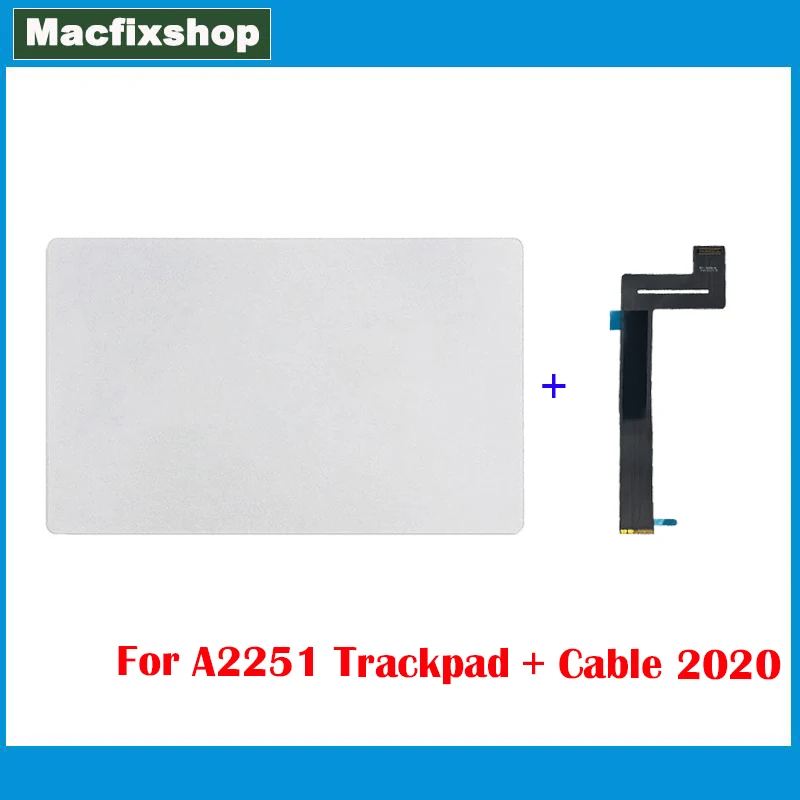Testato Argento A2251 Touchpad Con Cavo Track Pad Per Macbook Pro 13 "Retina A2251 Touch Pad Trackpad 2020 Muslimc 3348