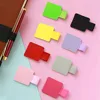 2/1Pack Elastic Pen Loop Holder Self-Adhesive PU Leather Clip Pencil For Notebooks Journals Planners 2