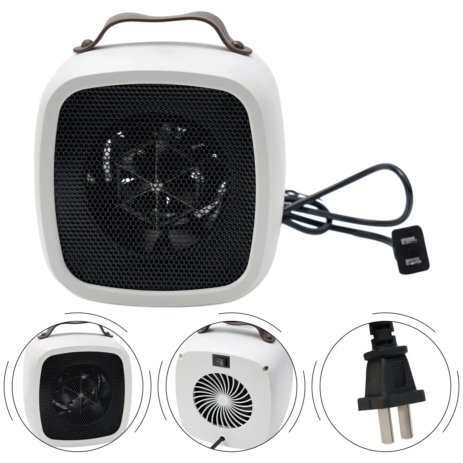 360&deg; Wide Angle Square Heater Square Heater Comfortable And Quiet Overheating Power Off For Bedroom Home Office Indoor