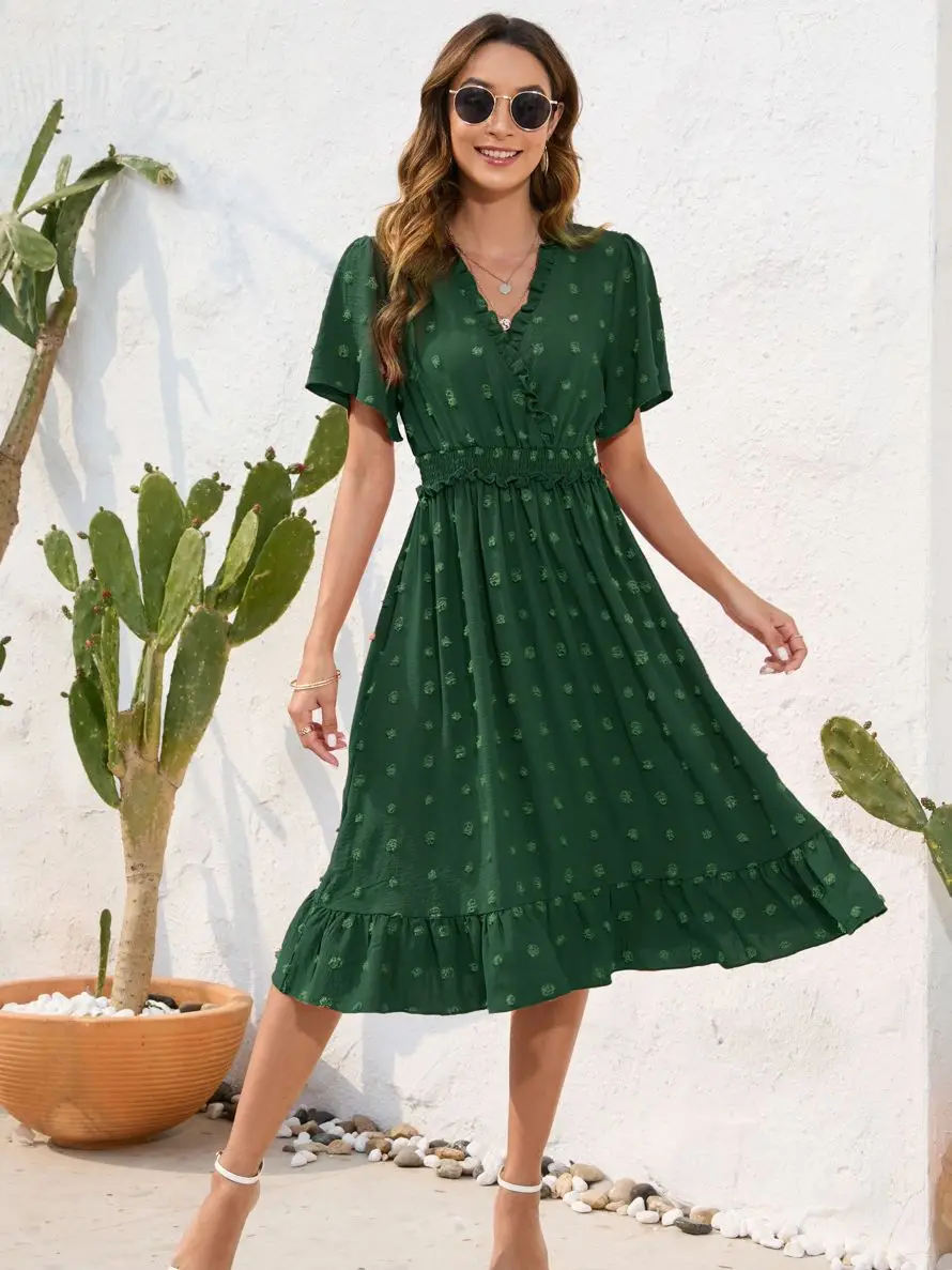 Womens Dresses Loose Midi Dress 2023 New Elegant Women's Dresses