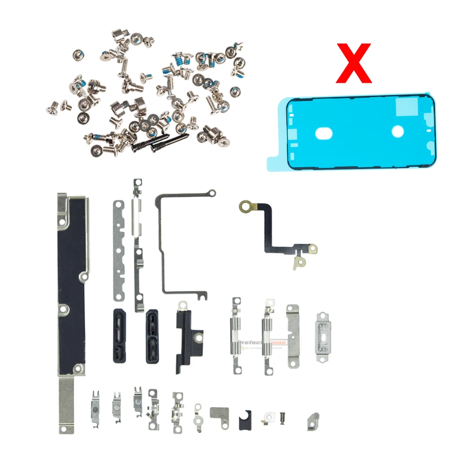 Génuine Plaque Métallique Protection Nappe Ecran LCD iPhone XS Max + Vis