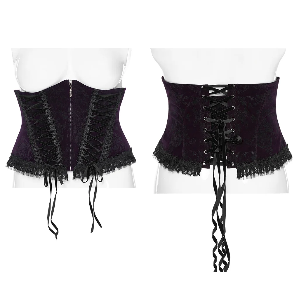 Giarrettiera Gotica Punk Donna - Reggicalze In Pelle Con Dettagli Metal, Taglia Unica - Foto 10