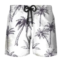 Hawaii Style 3d Printed Shorts For Men's Coconut Tree Casual Vacation Beach Shorts Outdoor Sports Street Clothing Board Shorts 2