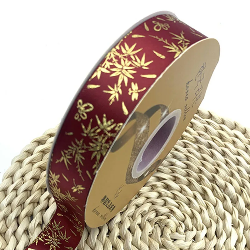 

Атласная лента, 2,5 см, 48/96/144 ярдов, лента для самостоятельного изготовления украшений, бантов, цветов, подарков