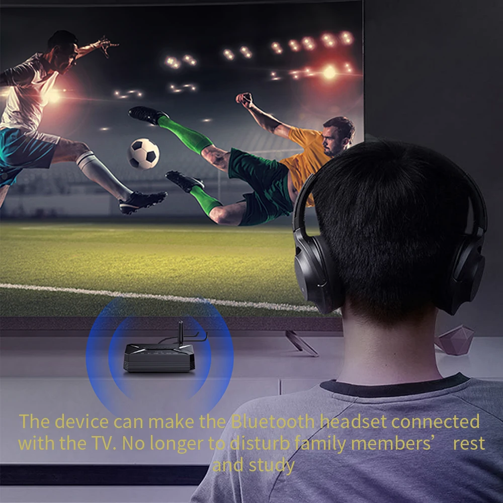Bluetooth Transceiver Adapter Bluetooth Aux Adaptor Bluetooth Audio Receiver Bluetooth Adapter Audio Adapter Bluetooth5.0 Audio Transmitter Receiver 40M HD Low Latency Wireless 3.5mm AUX Jack RCA USB for TV PC Headphone
