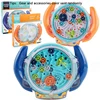 Creative Funny Gear Labyrinth Disk Gear Balance Ball Maze Wheel Dish IQ Puzzle Educational Toy for Children Christmas Gift 5