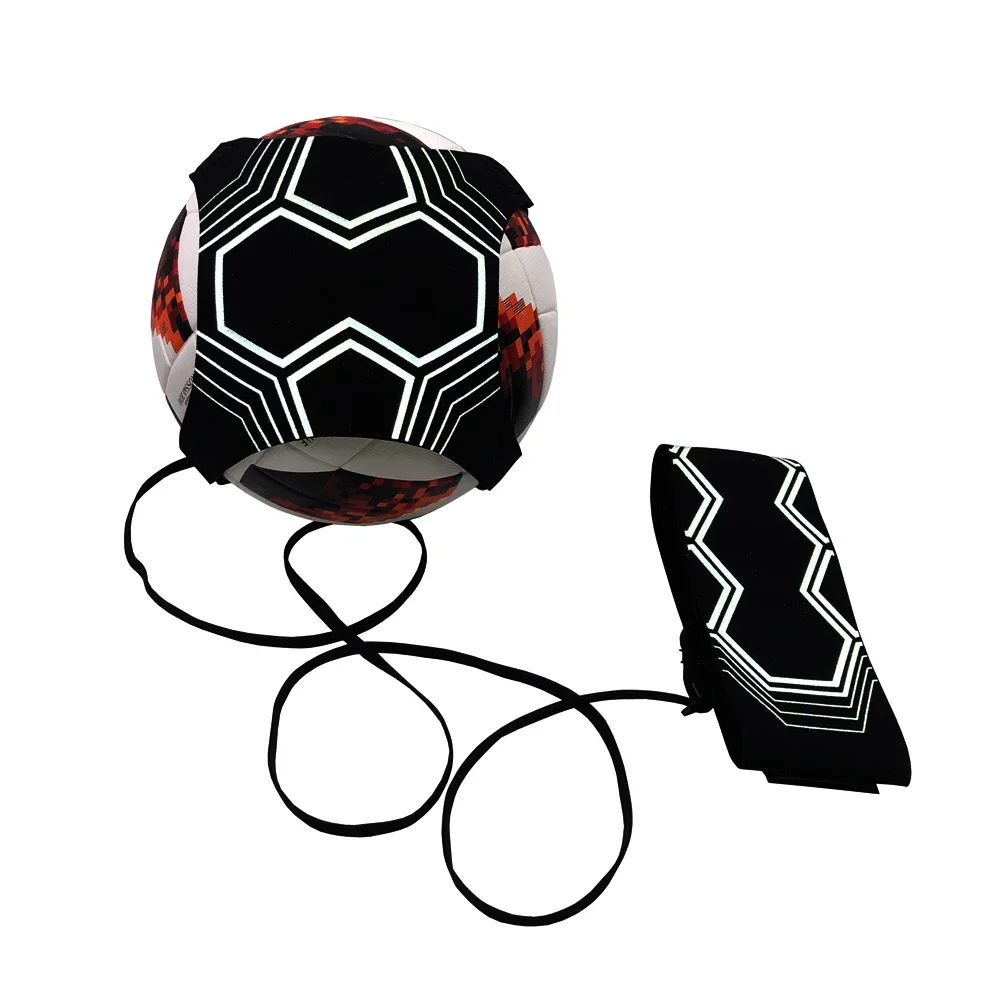 Soccer Ball Practice Belt Football Kick Training Belt Adjustable Trainer Train Equipment Kick Kids Adult Soccer Trainer