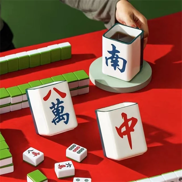 Mahjong Lover Gift Retirement Gifts for Her Makeup Bag Mahjong