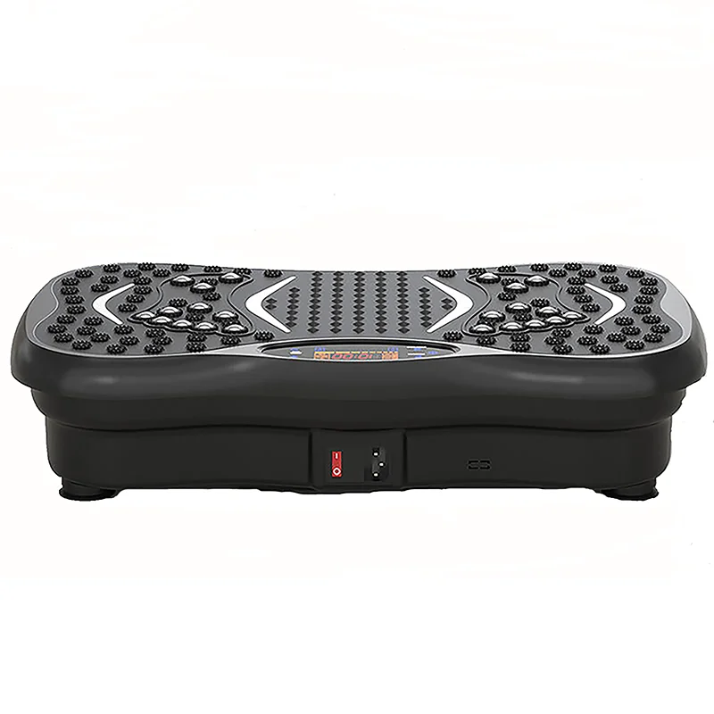 Fitness Vibration Platform Machine Whole Body Stainless Steel Workout Exercise with Massager Property Massage Products