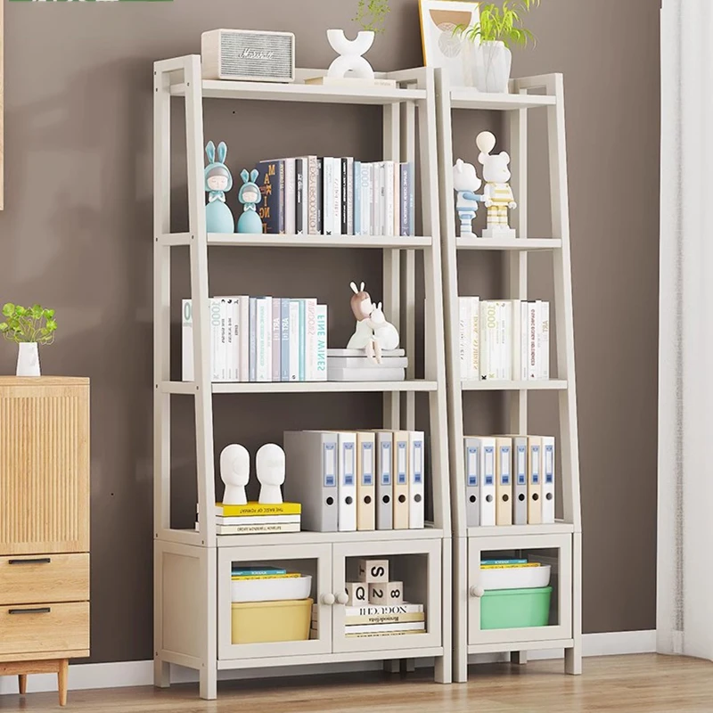 

Closet Storage Bookshelf Organizer White Display Kitchen Bookshelf Magazine Living Room Libreria Scaffale Minimalist Furnitures